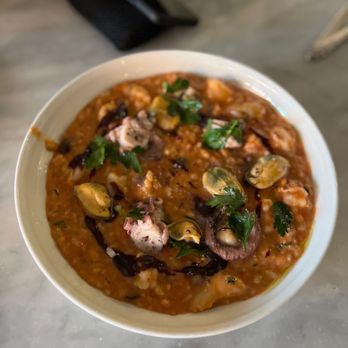 SRV Boston - Fruitti de mare risotto - Italian Near Me - Boston, Massachusetts