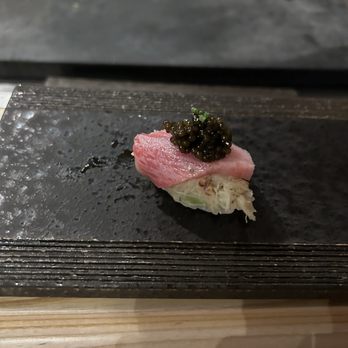 Sushi Ishikawa - O toro with caviar, heavenly - Sushi Bars Near Me - New York, New York Sushi Ishikawa - O toro with caviar, heavenly - Sushi Bars Near Me - New York, New York