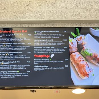 Brodard Express - Menu - Food Court Near Me - Santa Ana, California