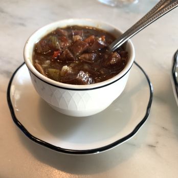Loch Bar - Andouille Sausage Gumbo - Seafood Near Me - Houston, Texas Loch Bar - Andouille Sausage Gumbo - Seafood Near Me - Houston, Texas