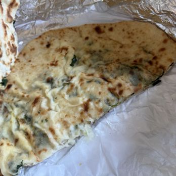 Zaiqa - Spinach Cheese Naan - Indian Near Me - Portland, Oregon Zaiqa - Spinach Cheese Naan - Indian Near Me - Portland, Oregon