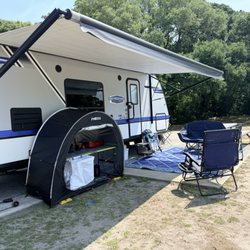 Fort Fisher Air Force Recreation Area - RV Site 9