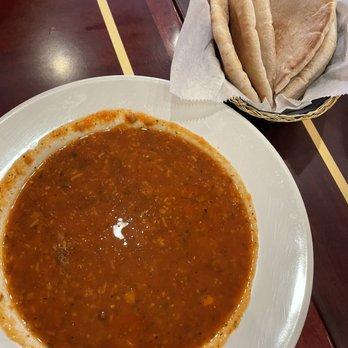 Kabobi Grill - Vegetarian Tomato Lentil Soup - Mediterranean Near Me - Chicago, Illinois