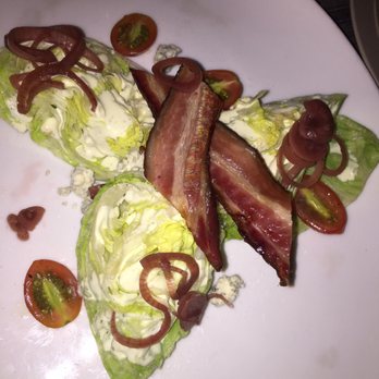 Stripsteak - 8/19/17 Wedge salad with real bacon! - Steakhouses Near Me - Honolulu, Hawaii Stripsteak - 8/19/17 Wedge salad with real bacon! - Steakhouses Near Me - Honolulu, Hawaii
