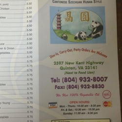 Pearl City Chinese Take Out - Menu and directions