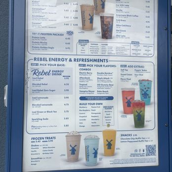 Dutch Bros Coffee - Menu as of 8/22/25 - Coffee & Tea Near Me - Las Vegas, Nevada