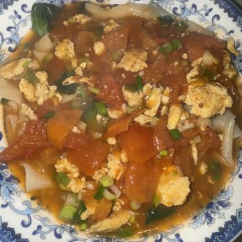 Shan Xi Magic Kitchen - Hand-Ripped Noodles With Tomato & Egg Sauce, must try - Chinese Near Me - San Diego, California Shan Xi Magic Kitchen - Hand-Ripped Noodles With Tomato & Egg Sauce, must try - Chinese Near Me - San Diego, California