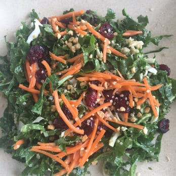 Kale Me Crazy - Ridiculously fresh kale salad with peanut dressing. - Juice Bars & Smoothies Near Me - Atlanta, Georgia Kale Me Crazy - Ridiculously fresh kale salad with peanut dressing. - Juice Bars & Smoothies Near Me - Atlanta, Georgia