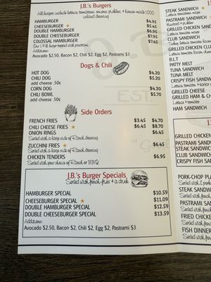 Menu photo 6 J B Burgers Monrovia, CA Menu photo 6 J B Burgers Monrovia, CA