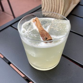 Gather 22 - A tasty beverage (I forget which one, oops) - Pizza Near Me - Indianapolis, Indiana