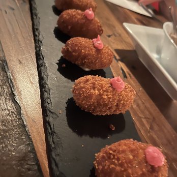 Barcelona Bistro Bar - Ham Spanish Serrano Ham Croquettes - Spanish Near Me - Louisville, Kentucky Barcelona Bistro Bar - Ham Spanish Serrano Ham Croquettes - Spanish Near Me - Louisville, Kentucky