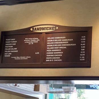 Village Host Pizza - Sandwich menu - Pizza Near Me - Burlingame, California Village Host Pizza - Sandwich menu - Pizza Near Me - Burlingame, California