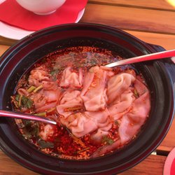 Sichuan Küche - Wonton Sichuanart