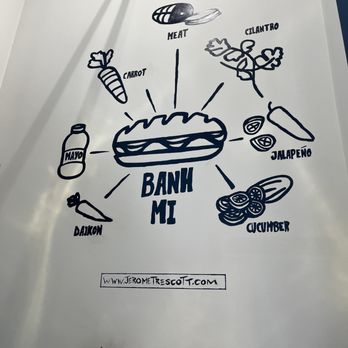 Saigon Drip Cafe - Bahn Mi ingredients - Vietnamese Near Me - Seattle, Washington