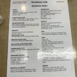 Broadway cafe