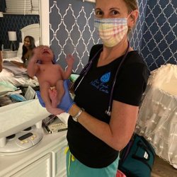 Palm Beach Maternity Center - Jen who helped me greatly. Thank God for her!