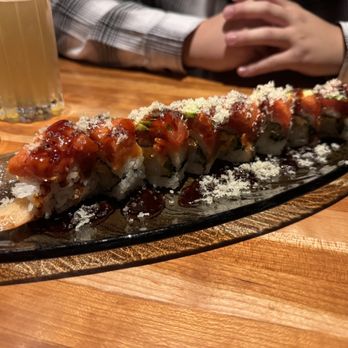 The Evie - Red Dragon Roll - 10/10 would get again - American Near Me - Chicago, Illinois