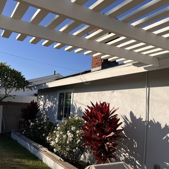 Diamond Painting OC - House paint and re-done patio cover with wood replacement and paint. - Painters Near Me - Garden Grove, California