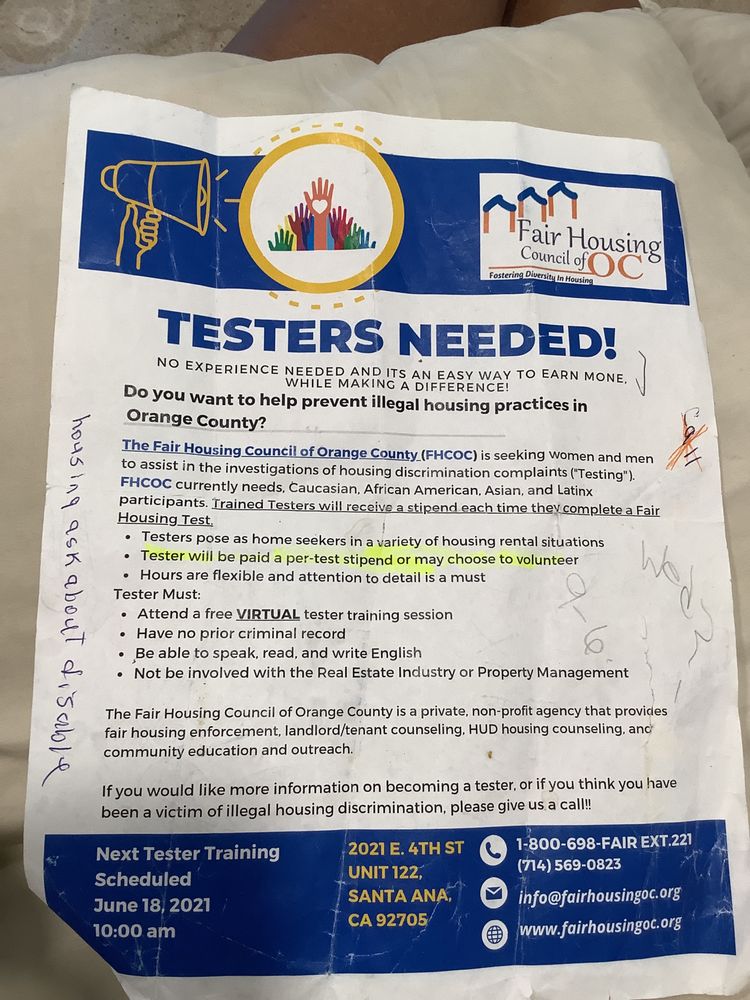 Fair Housing Council of Orange County - social services organization in Santa Ana, CA