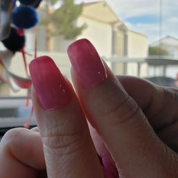 Two different length nails