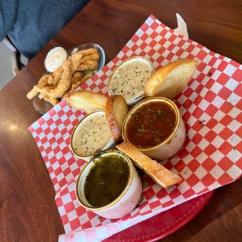 Bob's Chowder Bar - Calamari and chowder sampler - Seafood Near Me - Anacortes, Washington