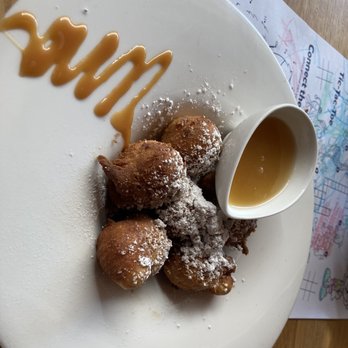 Silver - Warm Apple Beignets also good but our eyes were bigger than our stomachs - New American Near Me - Washington, DC, District of Columbia