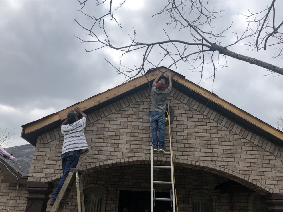 Slide of Roof Improvement