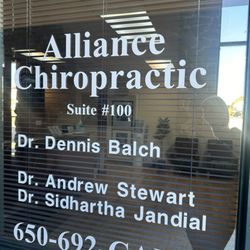 Alliance Chiropractic - Come the best of the best Dr. Balch !!