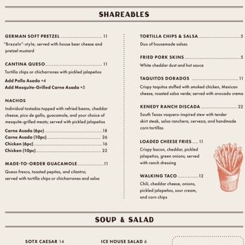 Otto’s Ice House - Menu - Bars Near Me - San Antonio, Texas