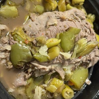 Buona - Italian Beef Bowl with Giardiniera - Burgers Near Me - Chicago, Illinois
