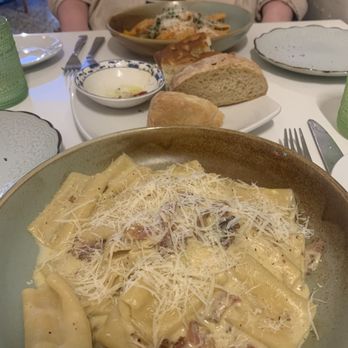 Limoncello - Paccheri Carbonara Dinner - Italian Near Me - La Mesa, California Limoncello - Paccheri Carbonara Dinner - Italian Near Me - La Mesa, California