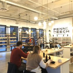 Penn & Beech Candle Co. - Guests Pouring custom scents