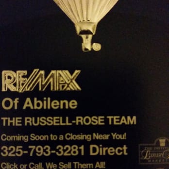 The Russell-Rose Team - RE/MAX - Real Estate Services Near Me - Abilene, Texas The Russell-Rose Team - RE/MAX - Real Estate Services Near Me - Abilene, Texas