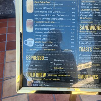 Better Buzz Coffee - Menu - Coffee & Tea Near Me - San Diego, California Better Buzz Coffee - Menu - Coffee & Tea Near Me - San Diego, California