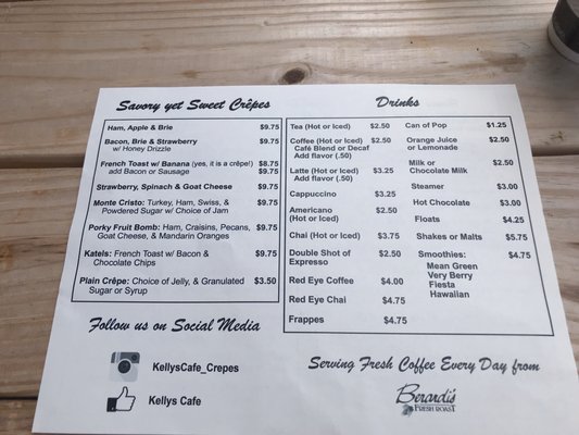 Menu photo 4 Kelly's Cafe Brunswick, OH