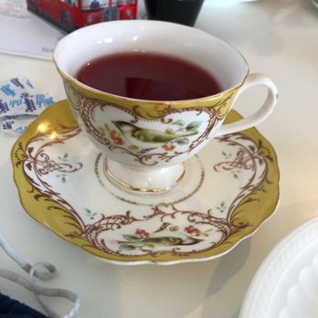 Robinsons Tea Room - Blueberry vanilla tea - Desserts Near Me - Stony Brook, New York