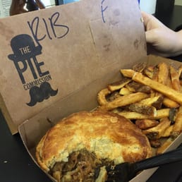 Braised beef short rib pie and fries. Husband liked it but I don't like beef. Braised beef short rib pie and fries. Husband liked it but I don't like beef.
