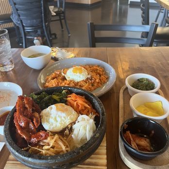 Step Korean Bistro - Kimchi Rice, bimbip hot pot, and also had spicy fried chicken 5* - Korean Near Me - Sparks, Nevada Step Korean Bistro - Kimchi Rice, bimbip hot pot, and also had spicy fried chicken 5* - Korean Near Me - Sparks, Nevada