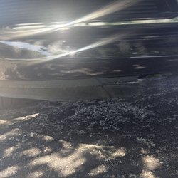 Caliber Collision - Damaged deflectors put back onto my new bumper by Caliber Collision Florissant.