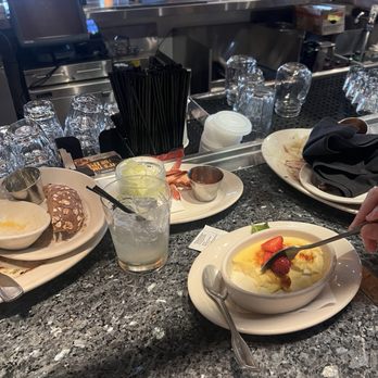 Black Angus Steakhouse - More dirty plates with dessert - Steakhouses Near Me - Chandler, Arizona