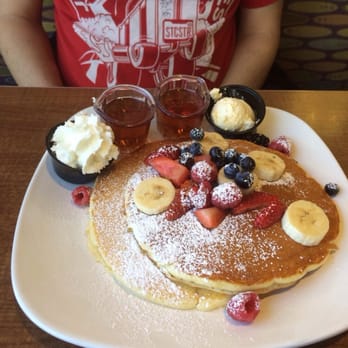 Kickback Jack's - Berry & banana pancakes - American Near Me - Rancho Cucamonga, California Kickback Jack's - Berry & banana pancakes - American Near Me - Rancho Cucamonga, California