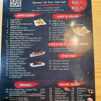Sake - Menu - Sushi Bars Near Me - Pinole, California