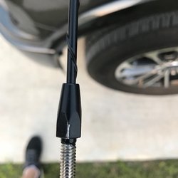 Apro Express Car Wash - Scratched Antenna