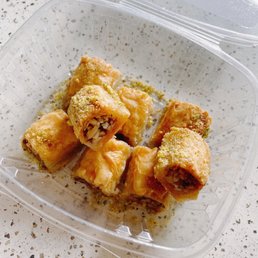a plastic container of food a plastic container of food