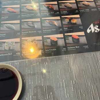 Sushi Yo - Sushi menu under glass yummy - Sushi Bars Near Me - Sacramento, California Sushi Yo - Sushi menu under glass yummy - Sushi Bars Near Me - Sacramento, California