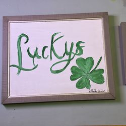 Lucky's Burger Shack - In house art