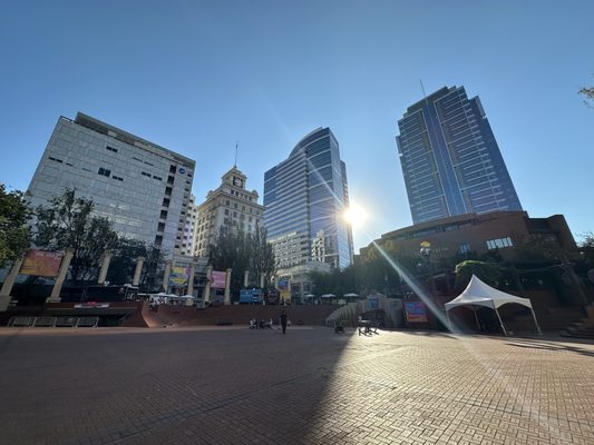 Pioneer Courthouse Square by null