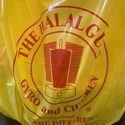 The famous yellow bag!