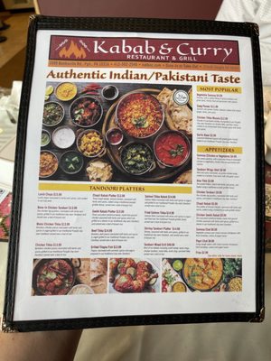 Menu photo 6 Kabab & Curry Restaurant & Grill Pittsburgh, PA