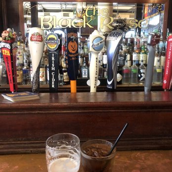 The Black Rose - Pumpkin beer and Tito's soda. - American Near Me - Boston, Massachusetts